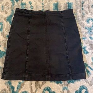 Free people black skirt